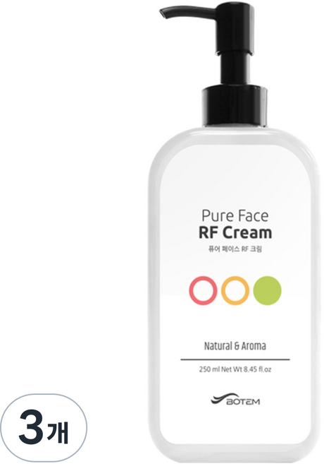 보탬 퓨어 페이스 고주파 크림, 250ml, 3개