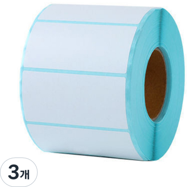 순잠 프린터용 감열 라벨지 70 x 40 mm, 500칸, 3개