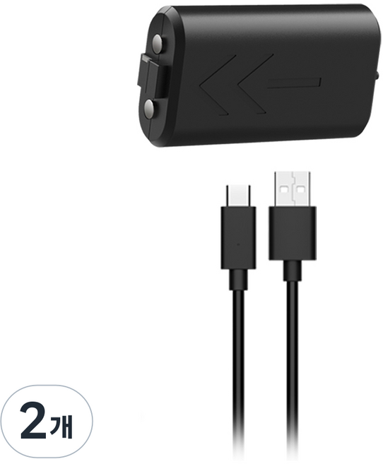 조이트론 XBOX Series X/S 배터리 팩, JTXS-105, 2개