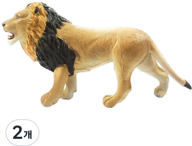 반디 사자 애니멀 동물 피규어, 2개