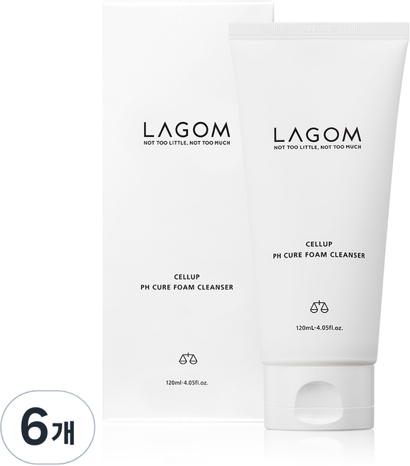 라곰 셀럽 피에이치 큐어 폼 클렌저, 120ml, 6개