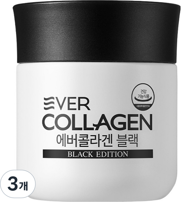 에버콜라겐 블랙, 84정, 3개