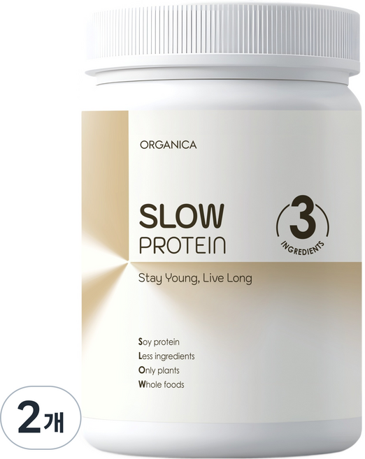 ORGANICA 慢蛋白穀物麥片, 570g, 2個