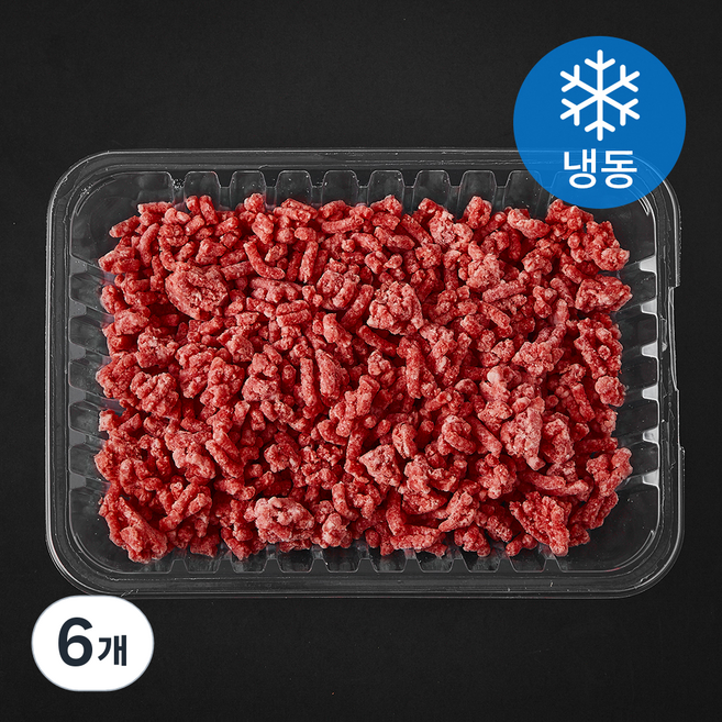 미국산 우민찌 다짐육 (냉동), 6개, 500g