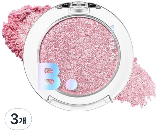 바닐라코 비바이바닐라 하이퍼 홀로빔 아이 글리터 1.8g, PK01 베이비 블링크, 3개