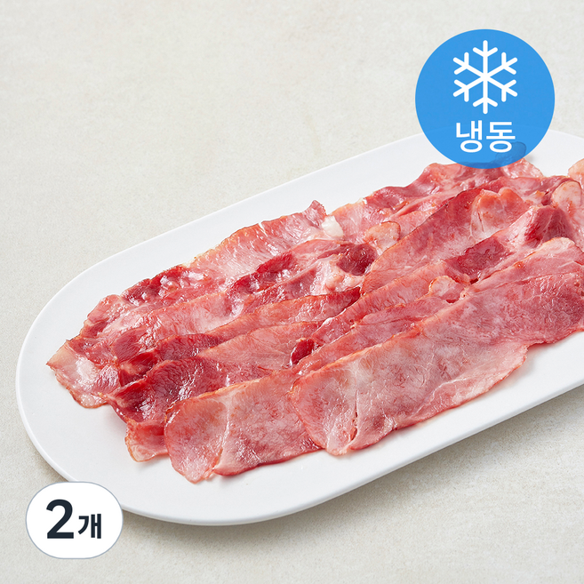 코주부 담백베이컨 (냉동), 1kg, 2개