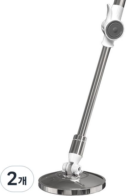 부자오빠 스테인리스 통돌이 회전걸레용 밀대봉 리필, 2개