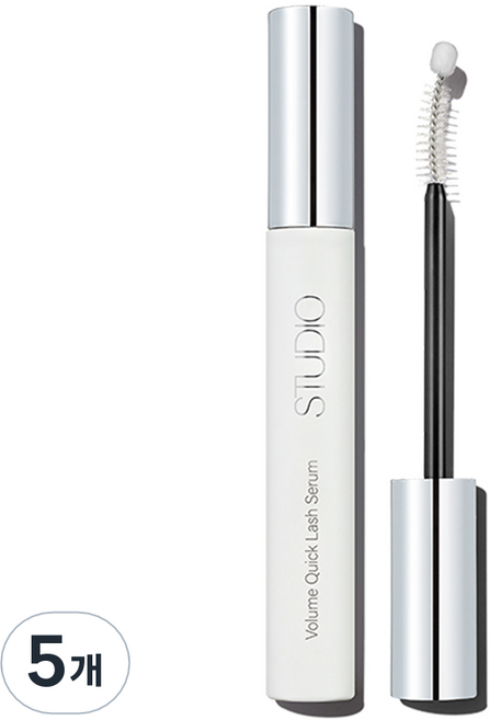 스튜디오 볼륨 퀵 속눈썹 영양제, 5개, 9ml