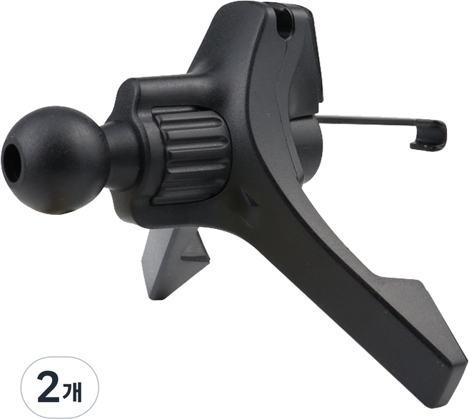 파라그랩 송풍구 클램프 17mm 볼 마운트 3점식 거치대 D타입, P013D, 2개