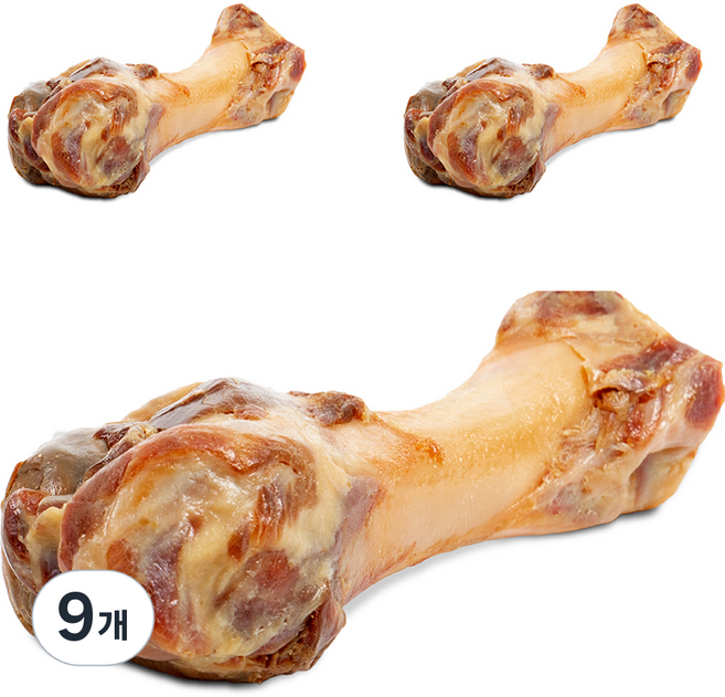 미드터리안내추럴 세라노 햄본 프리미엄 강아지 수제 간식, 돼지고기맛, 230g, 9개