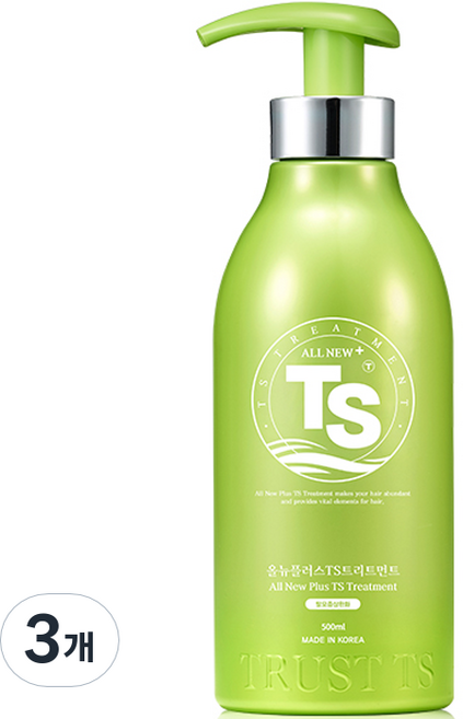 티에스 올뉴플러스 트리트먼트, 500ml, 3개