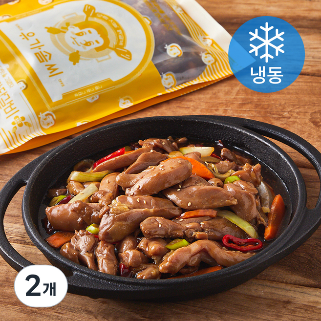 유가솜씨 아주라 간장 닭갈비 (냉동), 600g, 2개