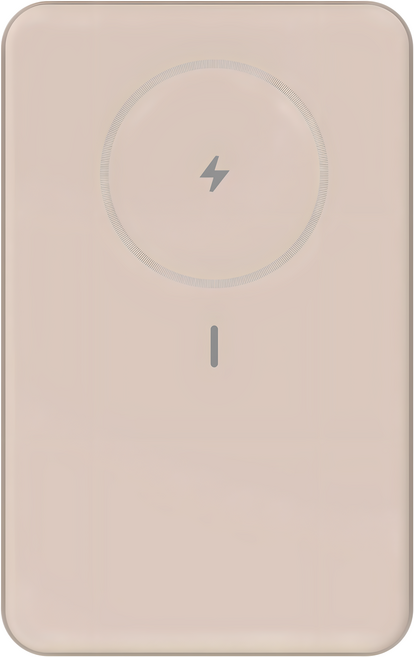 Silicon Power 廣穎電通 WP10 磁吸式快充行動電源 10000mAh 有支架 可登機, SP10KMAPBKWP101M, 奶茶色