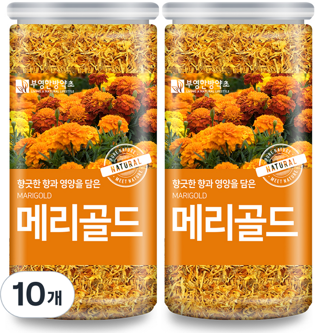 부영한방약초 메리골드 금잔화 꽃차, 30g, 1개입, 10개