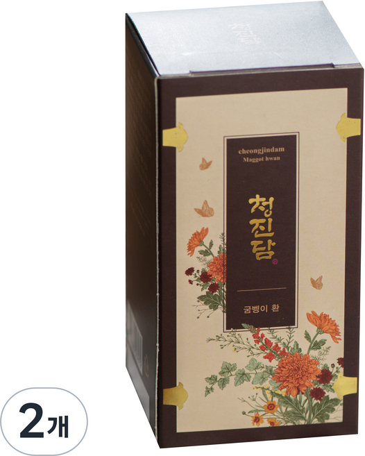 MG내츄럴 청진담 프리미엄 굼벵이환, 2개, 100g