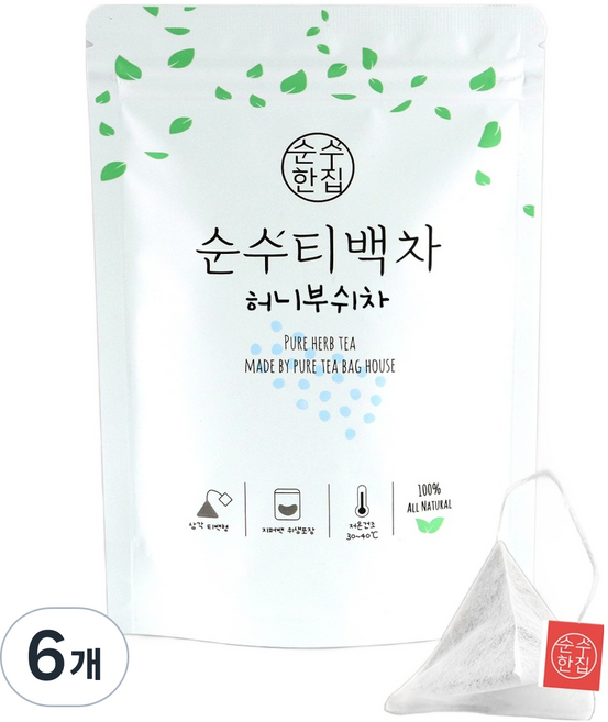 Sunsuhouse 蜜樹茶茶包, 10入, 6個, 1g