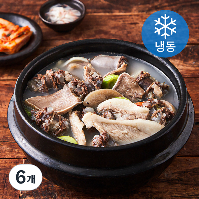 땅스 병천식 순대국 (냉동), 1kg, 6개