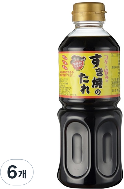 다이쇼 스키야키 소스, 6개, 500ml