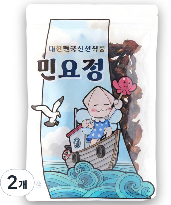 민요정 오징어다리, 300g, 2개
