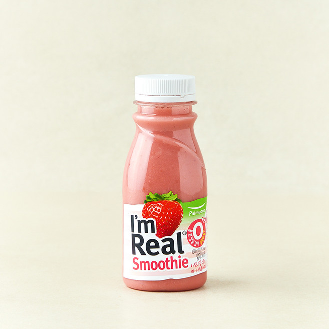 아임리얼 스무디 마이 스트로베리, 190ml, 1개