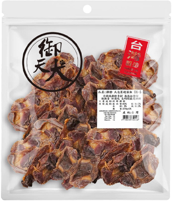 御天犬 犬零食, 雞胗, 360g, 1包