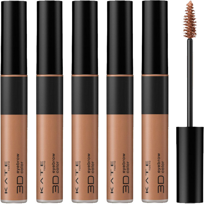 케이트 3D 아이브로우 컬러 Z 6.3g, BR-3 핑크베이지, 5개