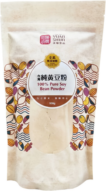 源順食品 台灣純黃豆粉, 500g, 1包