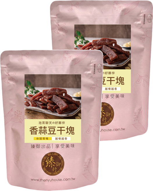 臻御行 香蒜豆干塊, 2個, 300g
