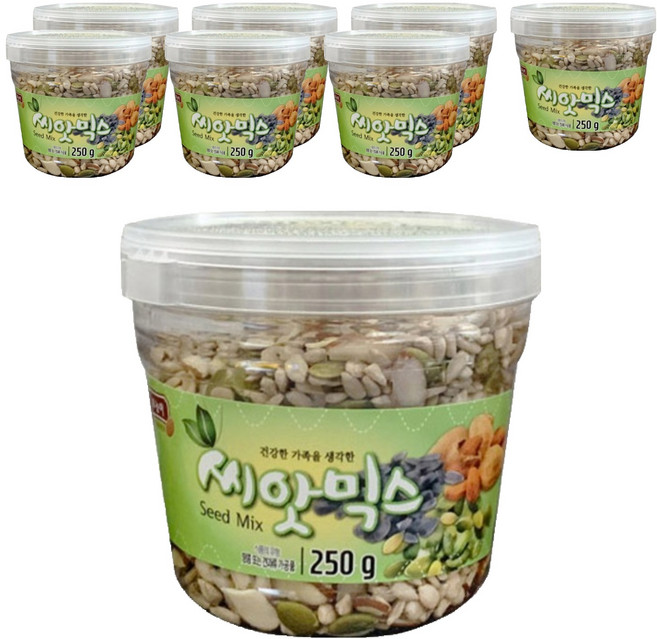 토농이 씨앗믹스, 250g, 8개