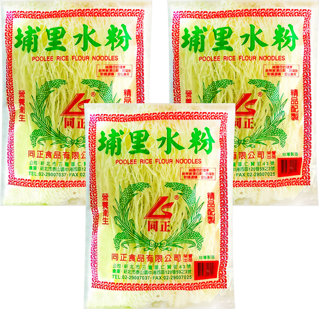 同正 埔里水粉, 400g, 3包