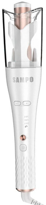 SAMPO 聲寶 負離子溫控自動捲髮器 HC-Z23S3L, 1個, 白色