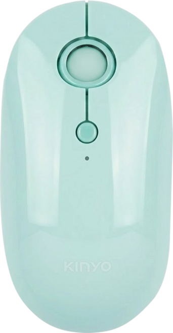 Kinyo 雙模 Bluetooth 滑鼠 藍色 1600 DPI GBM-1850