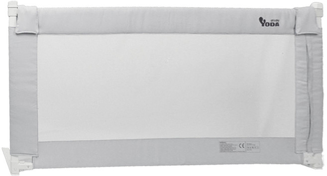 YODA 優的寶貝 垂直升降床邊護欄 YD-19UD 150*70cm 18個月-5歲, 果實灰, 1個