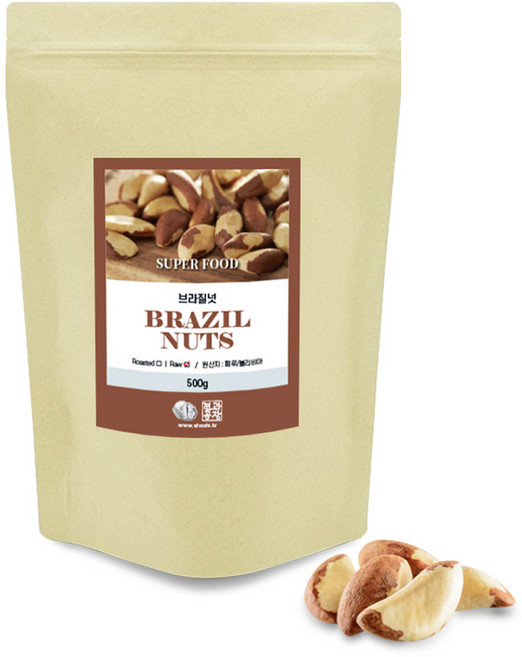 Nuts Factory 巴西堅果, 500g, 1個