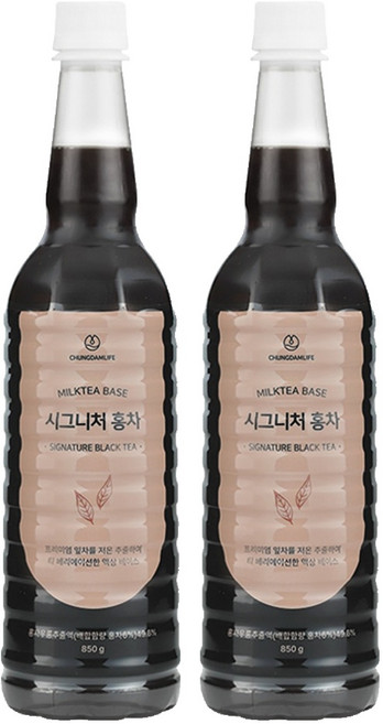 CHUNGDAMLIFE 經典紅茶濃縮液, 2個, 850g