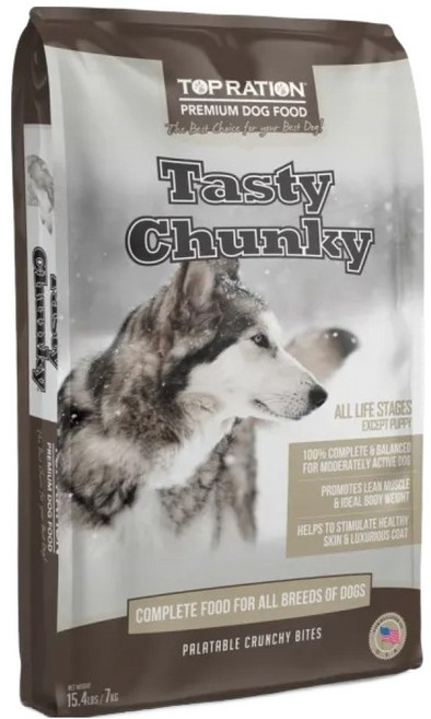 TOP RATION PREMIUM 良好體態配方 全齡犬用狗糧, 火雞 + 羊肉, 7000g, 1袋