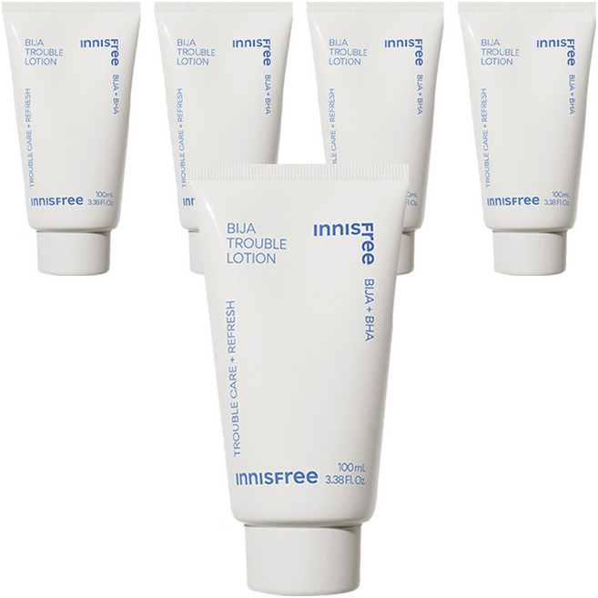 이니스프리 비자 바하 트러블 로션, 100ml, 5개