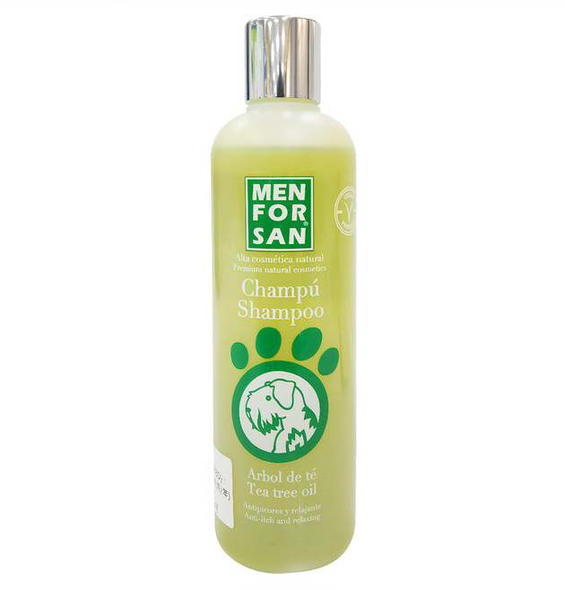 MEN FOR SAN 犬用舒緩皮膚過敏洗毛精 茶樹香, 300ml, 1瓶
