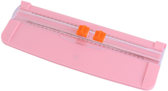 로드메일코리아 트리머재단기 + 여분 칼날, A4, 1개, TT-100(핑크)