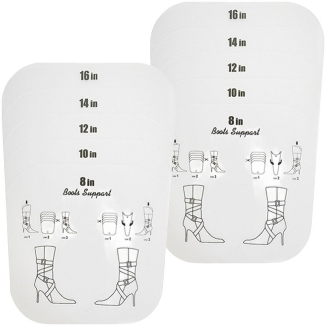 롱부츠 보관 모양 유지 틀 부츠 키퍼, 화이트, 1세트