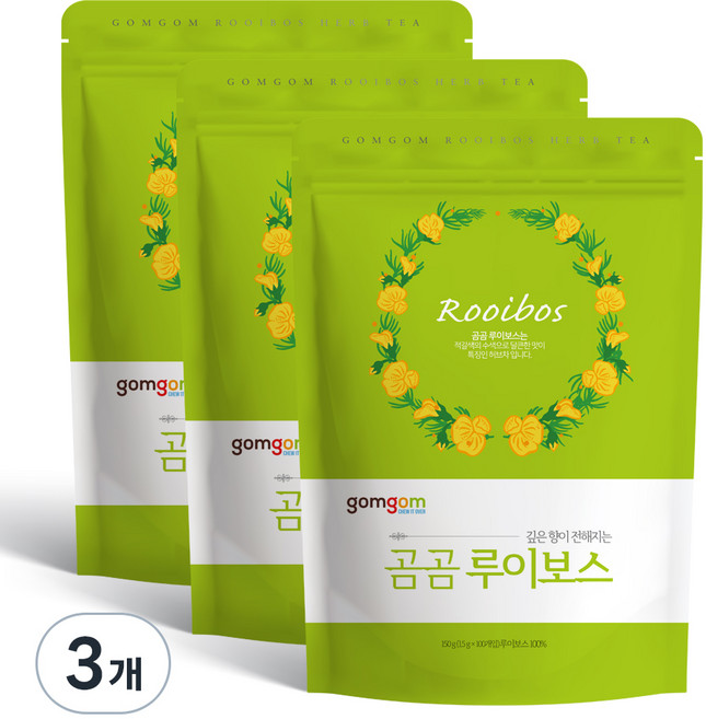 곰곰 루이보스, 1.5g, 100개입, 3개