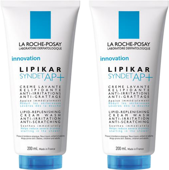 LA ROCHE POSAY 理膚寶水 台灣公司貨 理必佳滋潤沐浴乳, 200ml, 2瓶