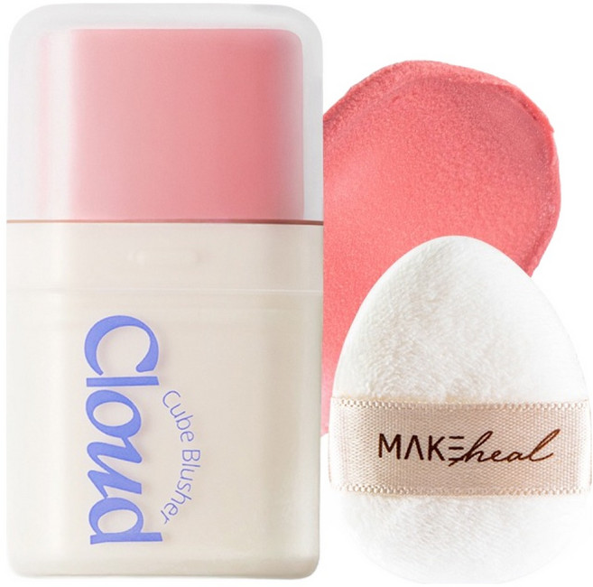 메이크힐 클라우드 큐브 블러셔, 01코튼베리, 1개