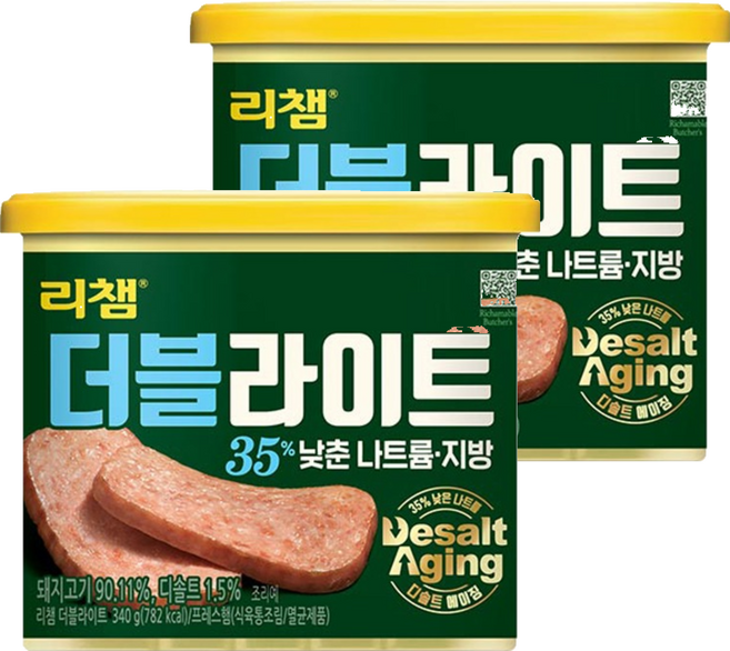 리챔 더블라이트, 340g, 2개