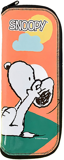 LiLFANT 筆袋, 史努比 橘色, 1個