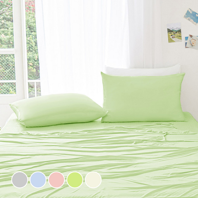 더자리 아이스브릭 호텔식 냉감 베개커버 자루형