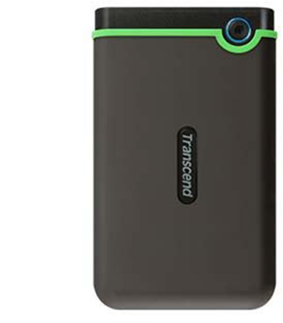 Transcend 創見 M3S 軍規防震硬碟, 1TB, 鐵灰色