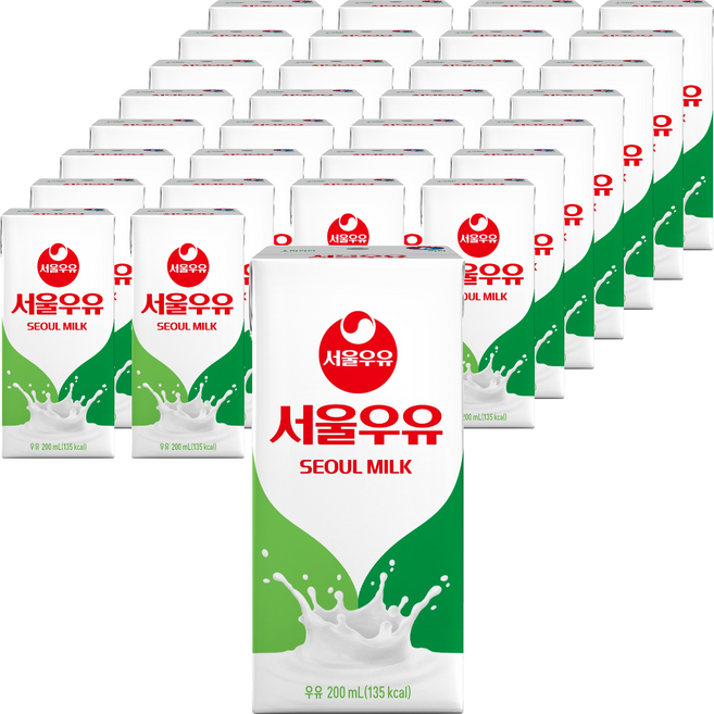 서울우유 멸균우유, 200ml, 144개