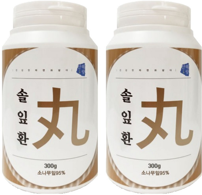 산해랑 프리미엄 솔잎환, 300g, 2개