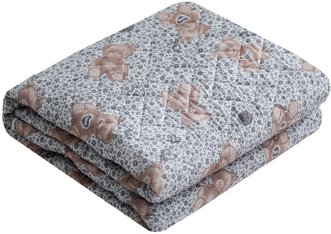 Bonum 테디그래스 아이방 고급 전기요 키즈방 HL-20, 브라운, S(67.5 x 180cm)